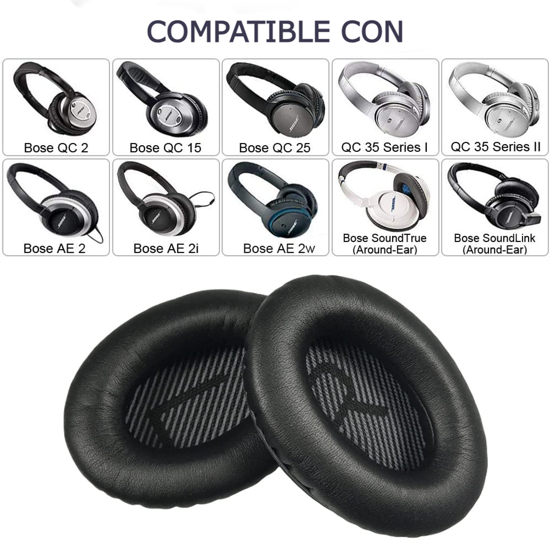 Almohadillas Para Audifonos Bose Quietcomfort Qc25 Qc35 Qc15 Ae2