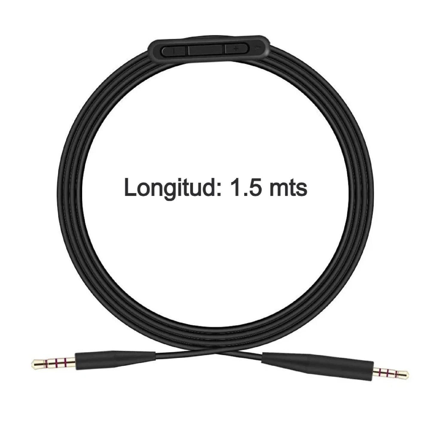 Cable de Repuesto Para Audífonos Bose QC25 QC35 OE2 AE2 700