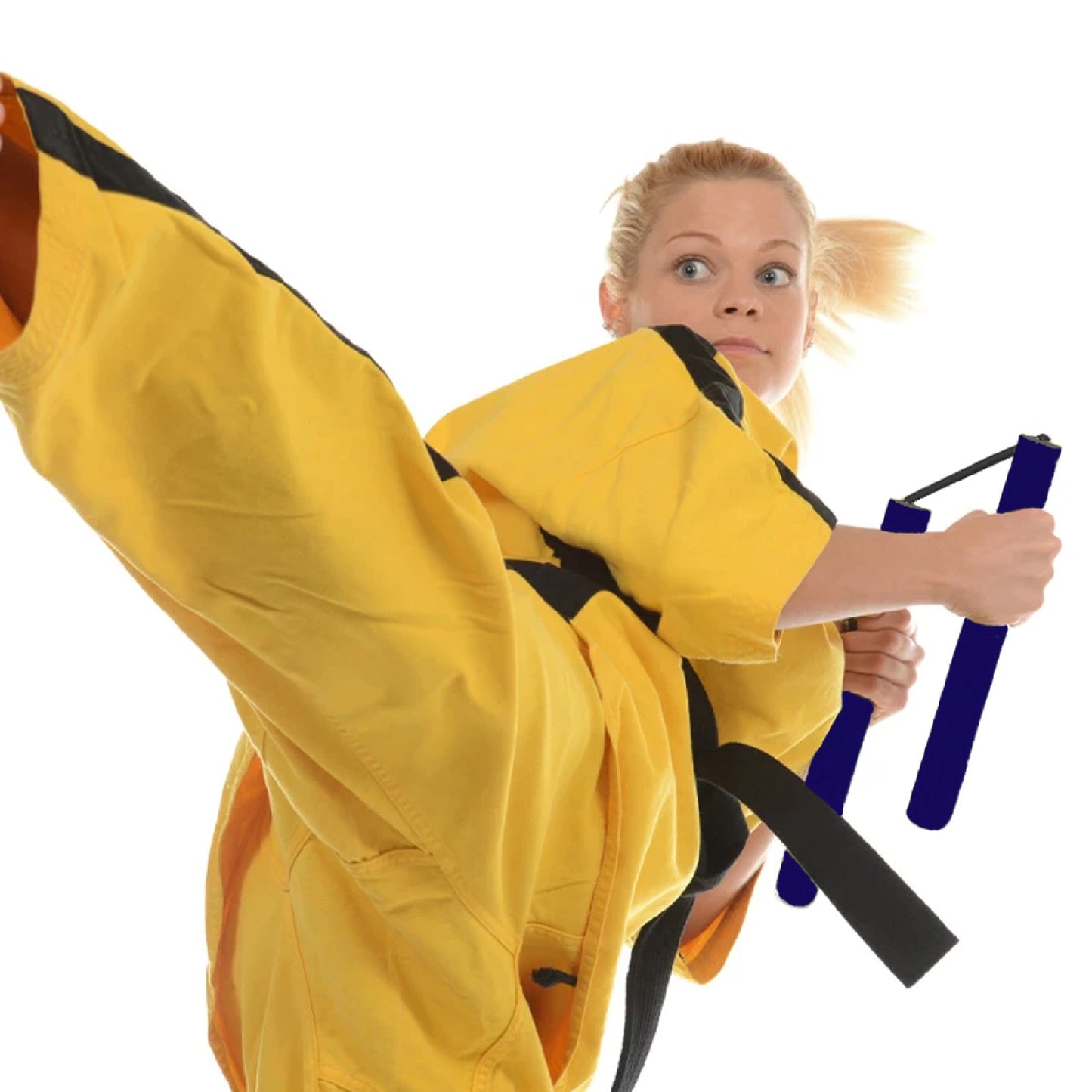 Nunchaku De Espuma Para Niños, Entrenamiento Artes Marciales