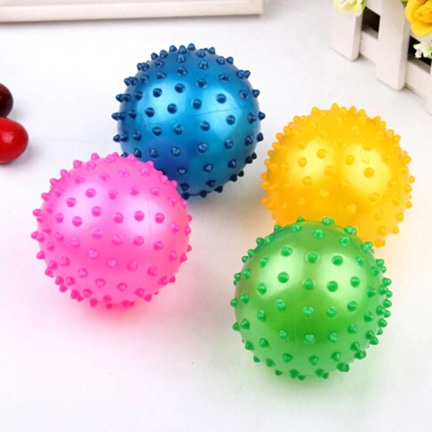 Balon Pelota Erizo 16 Cm Yoga Pilates Kine Masaje Terapia