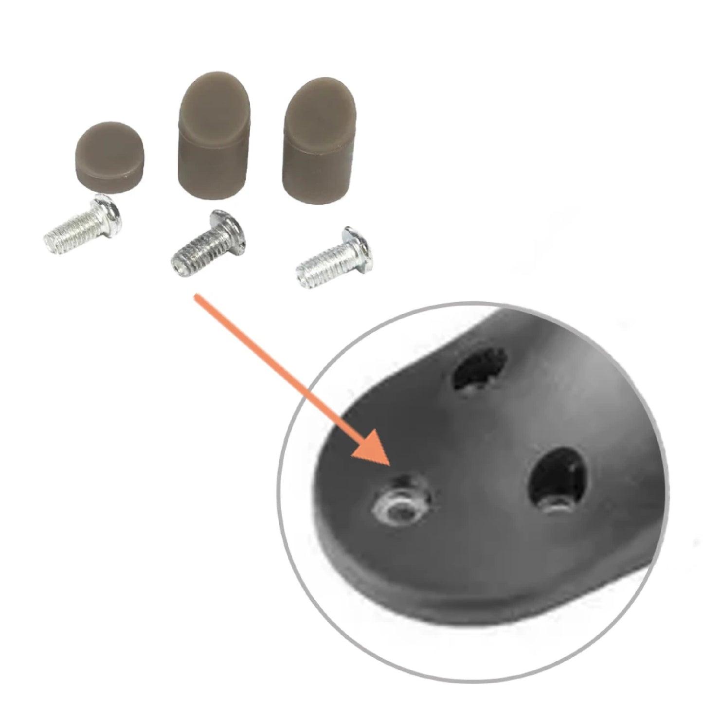 Kit Completo Tapabarro Trasero Scooter Xiaomi M365 Similares