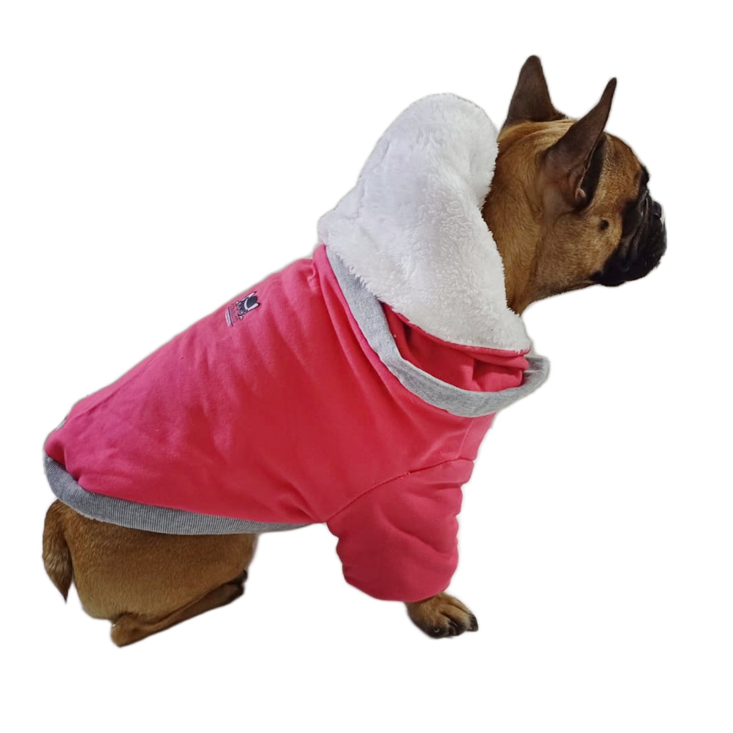 Polerón Chaleco Abrigo Para Perros Bulldog Frances Talla Unica - Sandia
