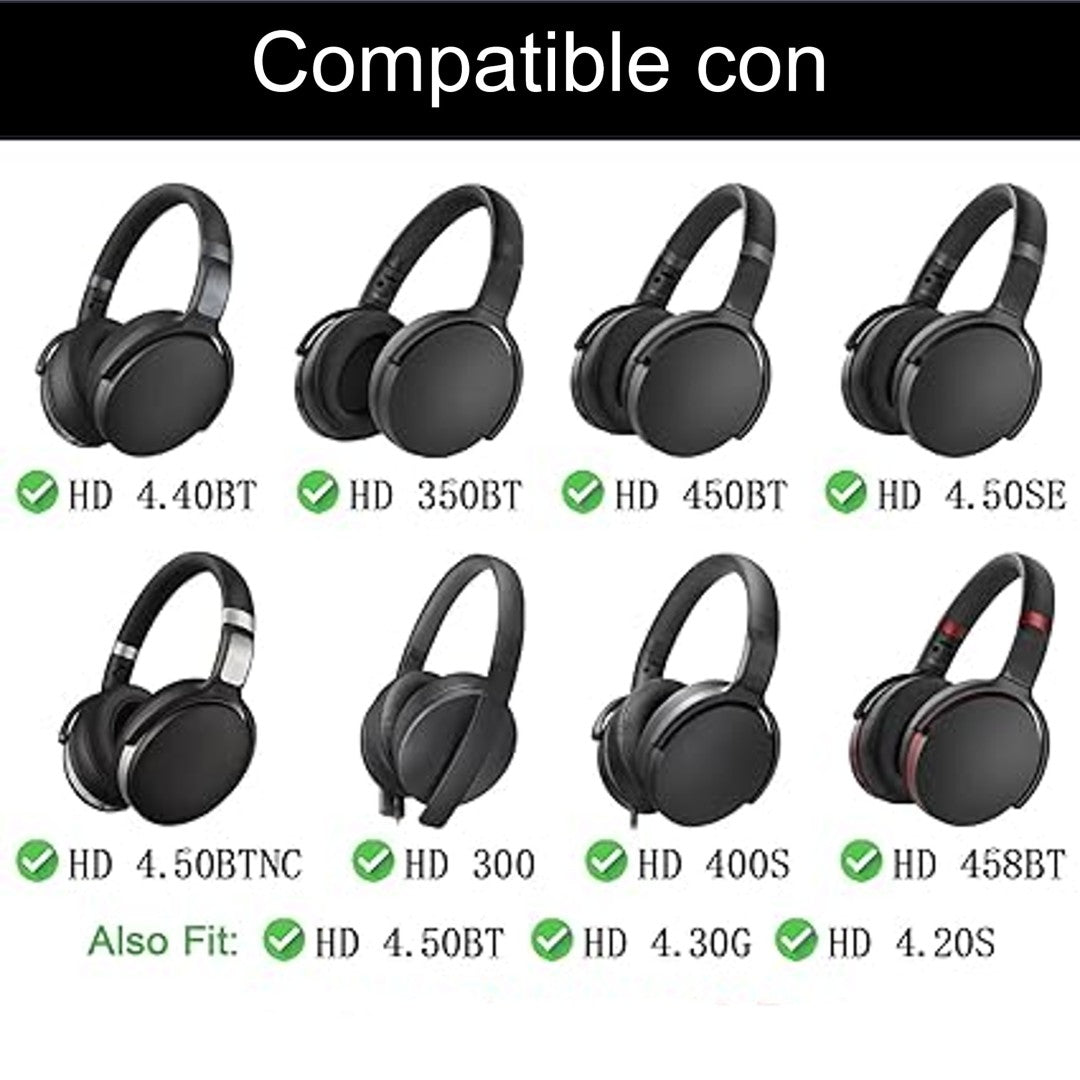 Almohadillas Para Audifonos Sennheiser HD400S HD450BT 4.50BT