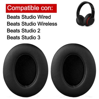 Almohadillas Para Audífonos Beats Studio 2 & 3 Wireless