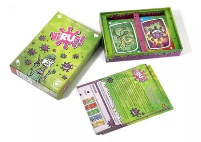 Virus! Juego De Cartas Mesa En Español - Tranjis Games
