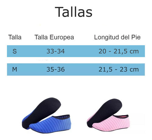 Calcetines Zapato Agua Playa Piscina Buceo Surf Niño Niña