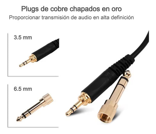Cable Para Audifonos Sennheiser Hd25 560 540 430 250 Otros