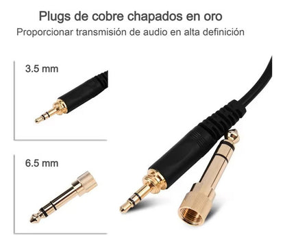 Cable Para Audifonos Sennheiser Hd25 560 540 430 250 Otros