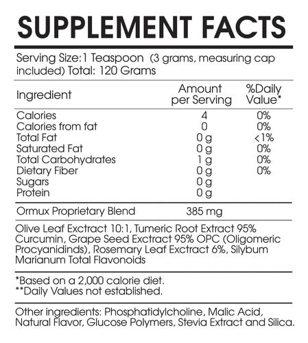 Ormux Suplemento En Polvo Sabor Piña Pote 120gr - Primal Fx