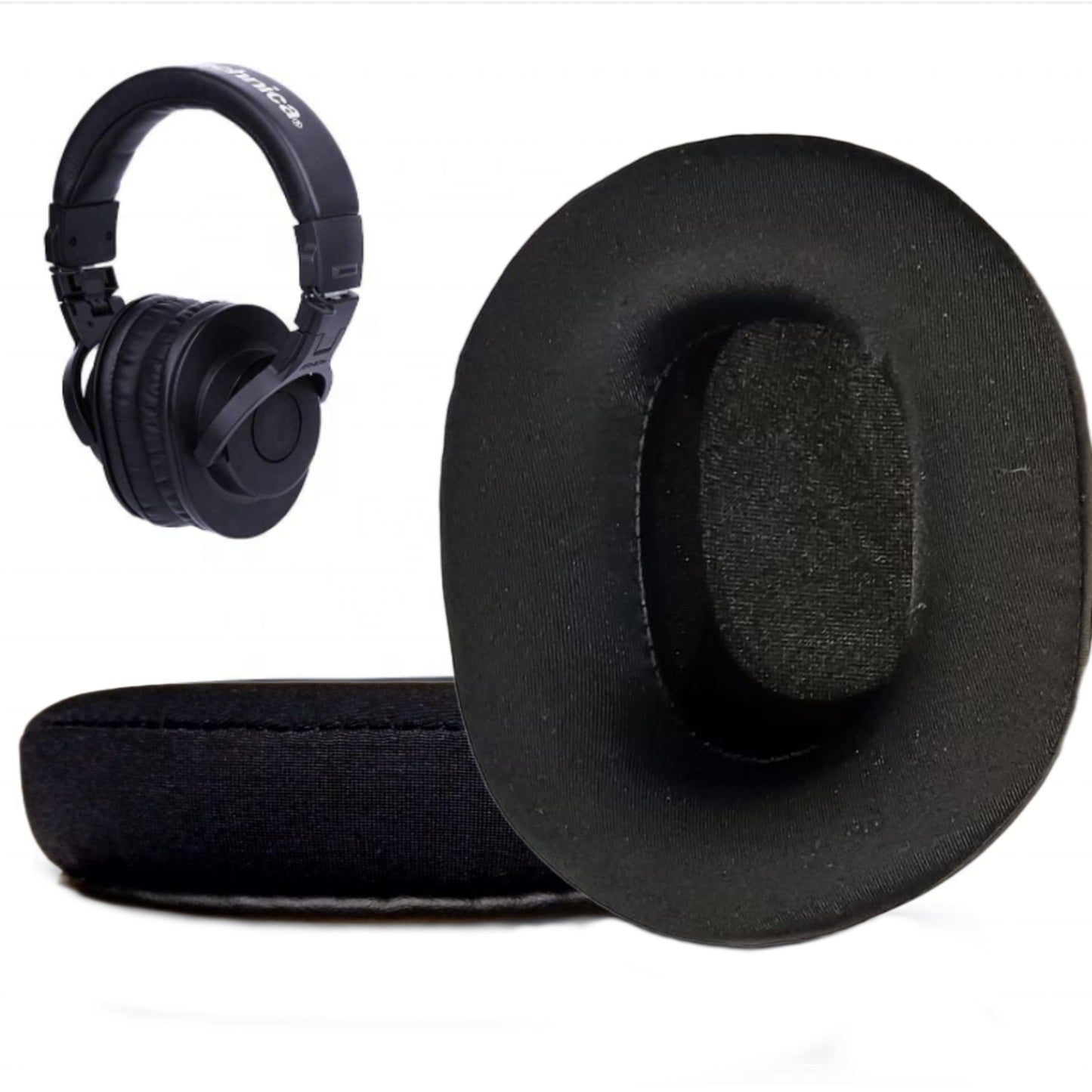 Almohadillas Para Audifonos Audio Technica M50x M40x, Hyperx - Tradicionales Tela Sport