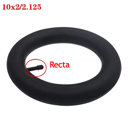 Camara 10 X 2.125 Rueda Neumático Scooter Válvula Recta