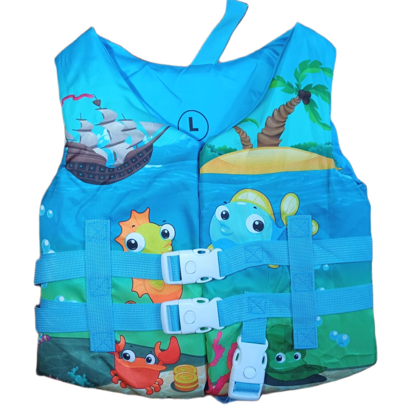 Chaleco Flotador Salvavidas Niño Niña Talla L / 5-10 Años