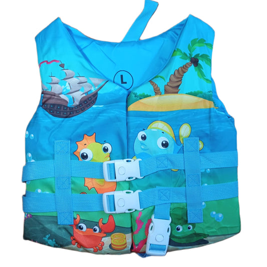 Chaleco Flotador Salvavidas Niño Niña Talla L / 5-10 Años