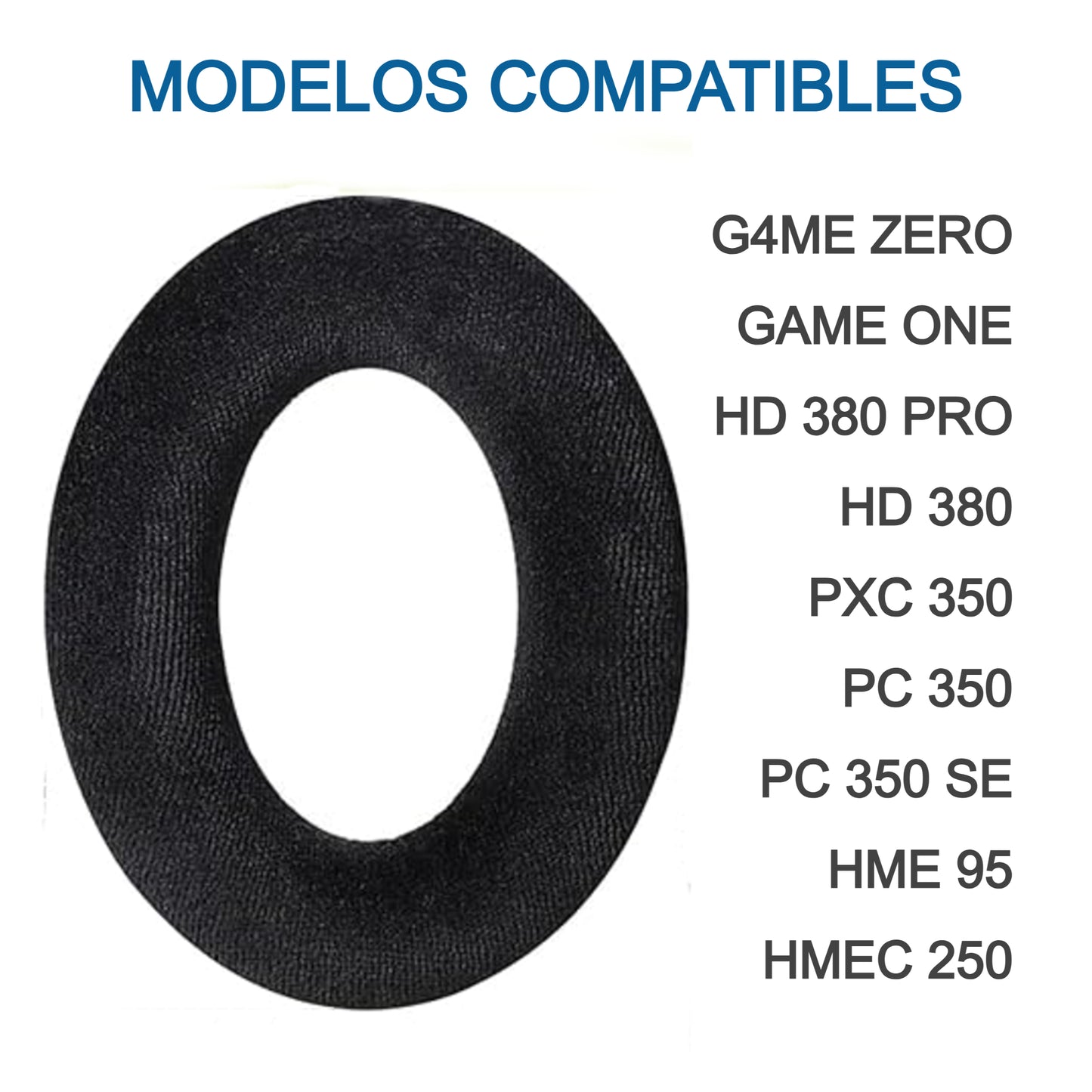 Almohadillas Para Audifonos Sennheiser G4me Zero One Hd380