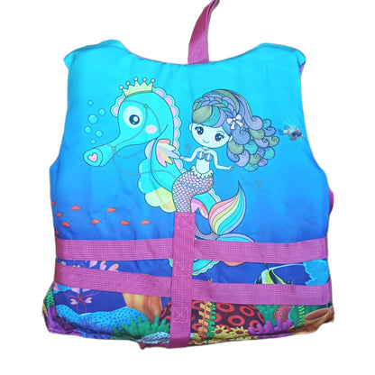Chaleco Flotador Salvavidas Niño Niña Talla L / 5-10 Años