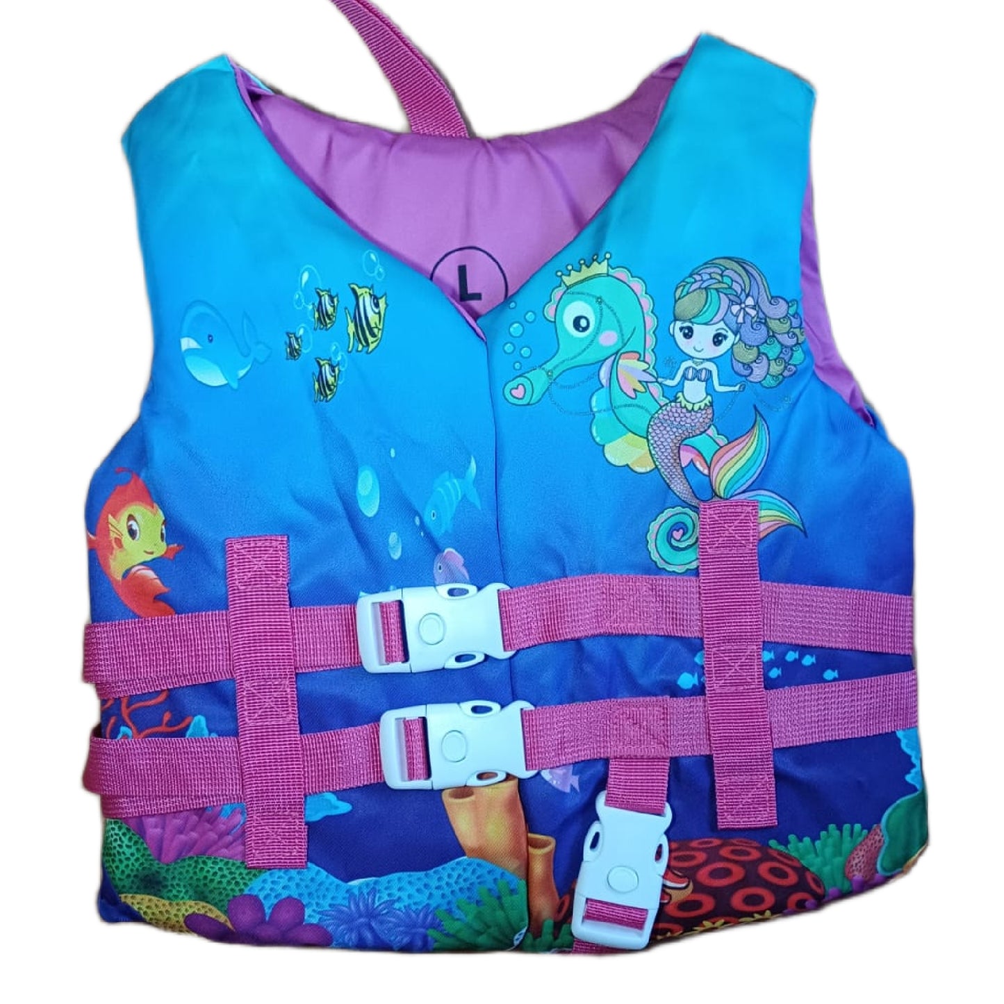 Chaleco Flotador Salvavidas Niño Niña Talla L / 5-10 Años