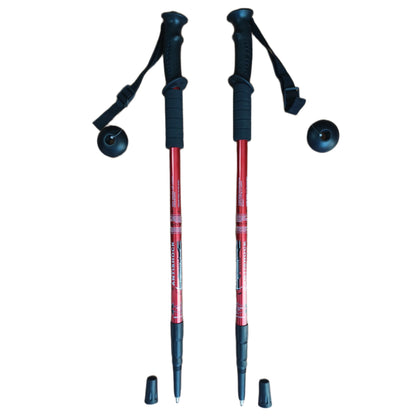 Pack 2 Bastones Trekking Palos Senderismo 3 Tramos Antishock