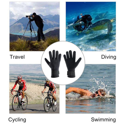 Guantes Neopreno 3mm Buceo Calidos Resitentes Ajustables